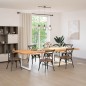 vidaXL Esstisch 320x120x74 cm Massivholz Eiche Rechteckig vidaXL Esstisch 320x120x74 cm Massivholz Eiche Rechteckig