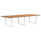 vidaXL Esstisch 320x120x74 cm Massivholz Eiche Rechteckig vidaXL Esstisch 320x120x74 cm Massivholz Eiche Rechteckig