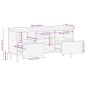 vidaXL TV-Schrank 100x33x46 cm Massivholz Mango vidaXL TV-Schrank 100x33x46 cm Massivholz Mango