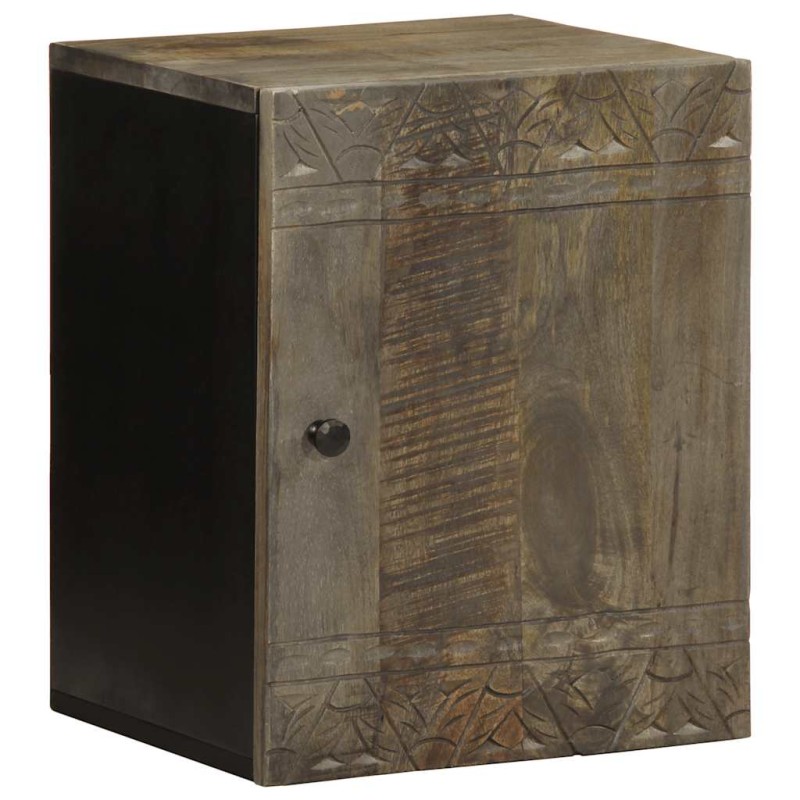 vidaXL Bad-Wandschrank 38x33x48 cm Massivholz Mango vidaXL Bad-Wandschrank 38x33x48 cm Massivholz Mango