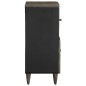 vidaXL Sideboard 80x33x75 cm Massivholz Mango vidaXL Sideboard 80x33x75 cm Massivholz Mango