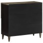 vidaXL Sideboard 80x33x75 cm Massivholz Mango vidaXL Sideboard 80x33x75 cm Massivholz Mango
