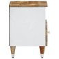 vidaXL Nachttische 2 Stk. 40x33x46 cm Massivholz Mango