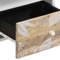 vidaXL Nachttische 2 Stk. 40x33x46 cm Massivholz Mango