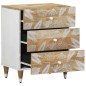vidaXL Nachttisch 50x33x60 cm Massivholz Mango vidaXL Nachttisch 50x33x60 cm Massivholz Mango