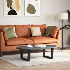 vidaXL Esstisch Beine V-Form 2 Stück Schwarz 60x(30-31,3) cm Stahl