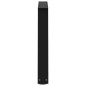 vidaXL Esstisch Beine V-Form 2 Stück Schwarz 70x(42-43,3) cm Stahl