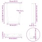 vidaXL Esstisch Beine V-Form 2 Stück Schwarz 70x(72-73,3) cm Stahl vidaXL Esstisch Beine V-Form 2 Stück Schwarz 70x(72-73,3) cm Stahl