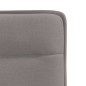 vidaXL Esszimmerstühle 4 Stk. Taupe Stoff