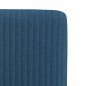 vidaXL Esszimmerstühle 4 Stk. Blau Stoff