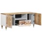 vidaXL TV-Schrank 105x33,5x46 cm Massivholz Mango