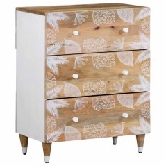 vidaXL Sideboard 60x33,5x75 cm Mangoholz
