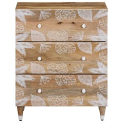vidaXL Sideboard 60x33,5x75 cm Mangoholz