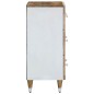 vidaXL Sideboard 60x33,5x75 cm Mangoholz