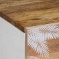 vidaXL Sideboard 60x33,5x75 cm Mangoholz