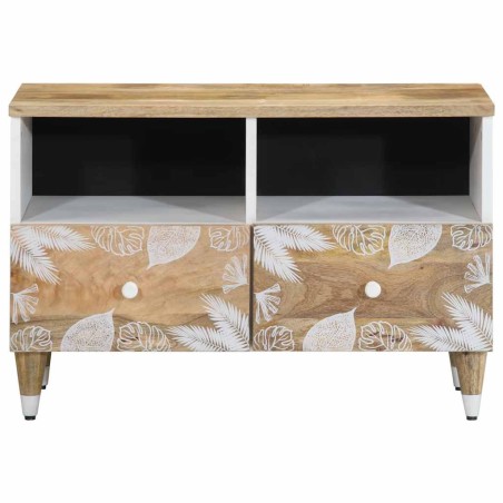 vidaXL TV-Schrank 70x33,5x46 cm Massivholz Mango