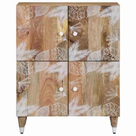 vidaXL Sideboard 60x33,5x75 cm Mangoholz