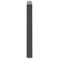 vidaXL Esstisch Beine V-Form 2 Stück Anthrazit 100x(72-73,3) cm Stahl