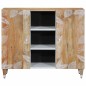 vidaXL Sideboard 90x33,5x75 cm Massivholz Mango vidaXL Sideboard 90x33,5x75 cm Massivholz Mango