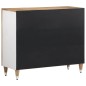 vidaXL Sideboard 90x33,5x75 cm Massivholz Mango vidaXL Sideboard 90x33,5x75 cm Massivholz Mango