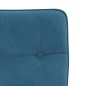 vidaXL Esszimmerstühle 6 Stk. Blau Samt