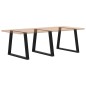 vidaXL Esstisch Beine V-Form 3 Stück Schwarz 100x(72-73,3) cm Stahl vidaXL Esstisch Beine V-Form 3 Stück Schwarz 100x(72-73,3) cm Stahl