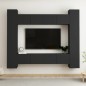 8-tlg. TV-Schrank-Set Schwarz Holzwerkstoff 8-tlg. TV-Schrank-Set Schwarz Holzwerkstoff