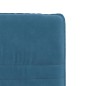 vidaXL Esszimmerstühle 6 Stk. Blau Samt