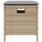 vidaXL 5-tlg. Garten-Essgruppe mit Kissen Beige Poly Rattan vidaXL 5-tlg. Garten-Essgruppe mit Kissen Beige Poly Rattan