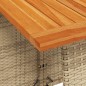 vidaXL 5-tlg. Garten-Essgruppe mit Kissen Beige Poly Rattan vidaXL 5-tlg. Garten-Essgruppe mit Kissen Beige Poly Rattan