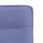 vidaXL Esszimmerstühle 6 Stk. Jeansblau Stoff
