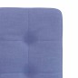 vidaXL Esszimmerstühle 6 Stk. Jeansblau Stoff