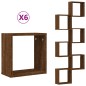 vidaXL Würfelregale 2 Stk. Braune 30x15x30 cm vidaXL Würfelregale 2 Stk. Braune 30x15x30 cm