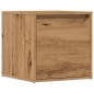 vidaXL Schubladenbox Artisan Eichen-Optik 40,5x40x40 cm Holzwerkstoff vidaXL Schubladenbox Artisan Eichen-Optik 40,5x40x40 cm Holzwerkstoff