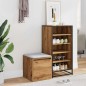 vidaXL Schubladenbox Artisan Eichen-Optik 40,5x40x40 cm Holzwerkstoff vidaXL Schubladenbox Artisan Eichen-Optik 40,5x40x40 cm Holzwerkstoff