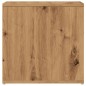 vidaXL Schubladenbox Artisan Eichen-Optik 40,5x40x40 cm Holzwerkstoff vidaXL Schubladenbox Artisan Eichen-Optik 40,5x40x40 cm Holzwerkstoff