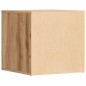 vidaXL Schubladenbox Artisan Eichen-Optik 40,5x40x40 cm Holzwerkstoff vidaXL Schubladenbox Artisan Eichen-Optik 40,5x40x40 cm Holzwerkstoff