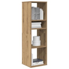 vidaXL Bücherregal Artisan-Eiche 34x31x112 cm Holzwerkstoff