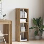 vidaXL Bücherregal Artisan-Eiche 34x31x112 cm Holzwerkstoff