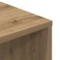 vidaXL Bücherregal Artisan-Eiche 34x31x112 cm Holzwerkstoff