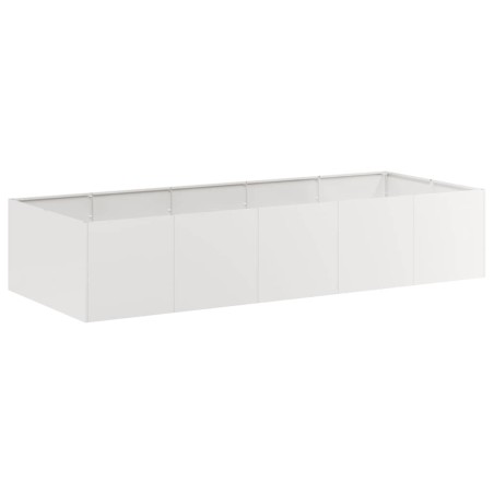 vidaXL Pflanzkübel 200x80x40 cm Edelstahl
