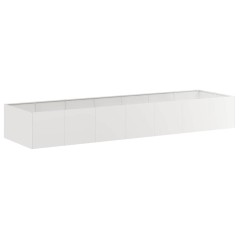 vidaXL Pflanzkübel 280x80x40 cm Edelstahl