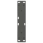 vidaXL Couchtischbeine 2 Stk. Anthrazit 30x(30-31,3) cm Stahl