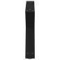 vidaXL Couchtischbeine 2 Stk. Schwarz 50x(30-31,3) cm Stahl