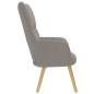 vidaXL Relaxsessel Taupe Stoff vidaXL Relaxsessel Taupe Stoff