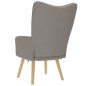 vidaXL Relaxsessel Taupe Stoff vidaXL Relaxsessel Taupe Stoff