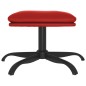 vidaXL Fußhocker Weinrot 60x60x36 cm Kunstleder vidaXL Fußhocker Weinrot 60x60x36 cm Kunstleder