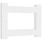 vidaXL 8-tlg. TV-Schrank-Set Weiß Holzwerkstoff vidaXL 8-tlg. TV-Schrank-Set Weiß Holzwerkstoff