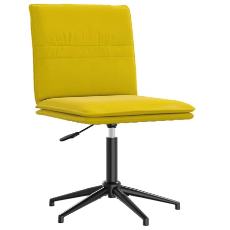 vidaXL Esszimmerstuhl Gelb Samt