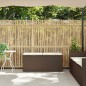 vidaXL Gartenbank mit Kissen Braun 110x40x44 cm Poly Rattan